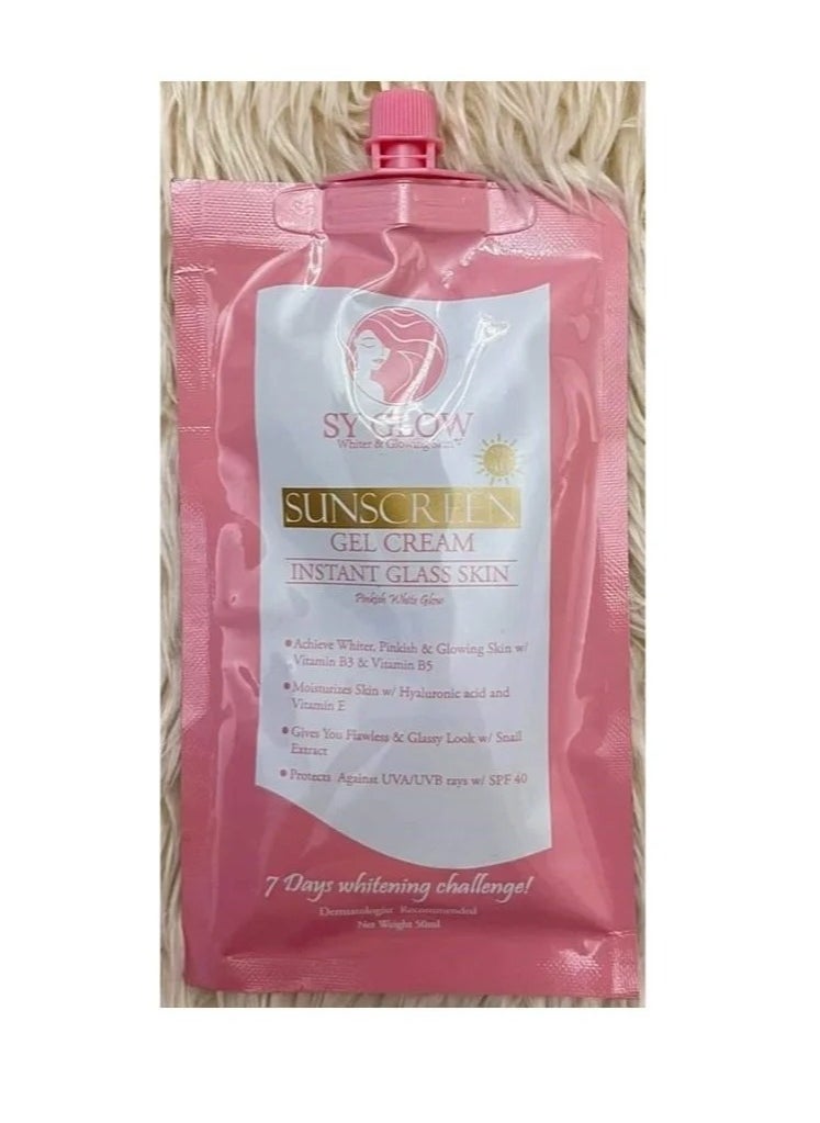 SY GLOW - Glass Skin Instant Sunscreen C Glow SPF 40 - Image 1