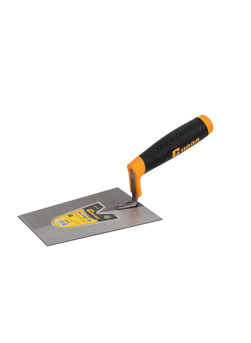 Conan 180mm Professional Bricklaying Trowel – Non-Slip Handle – COPW618 - Image 1