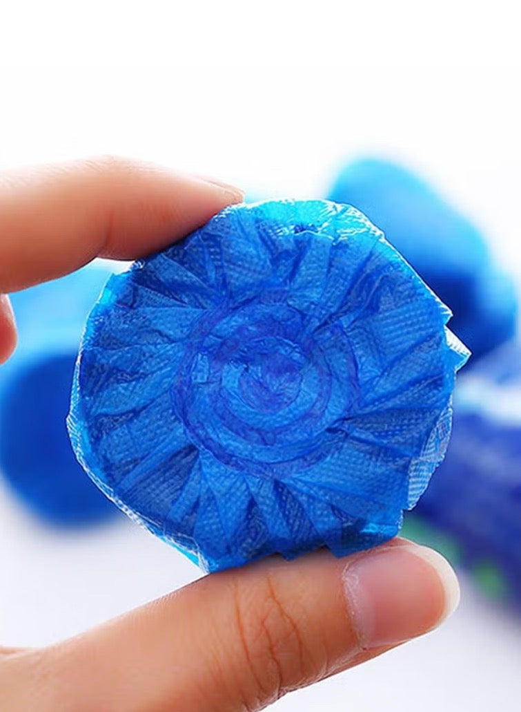 20 Piece Flushmatic Cistern Toilet Cleanser Block Blue 4.5x1.7cm - Image 2