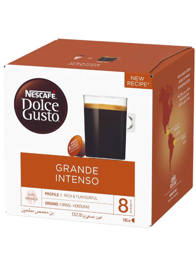 Nescafe Dolce Gusto Grande Intenso Coffee 16 Capsules 132.8grams - Image 3