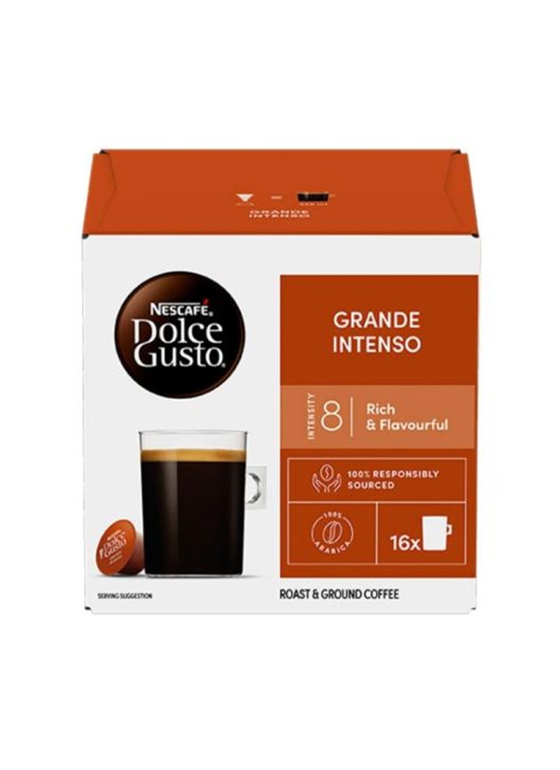 Nescafe Dolce Gusto Grande Intenso Coffee 16 Capsules 132.8grams - Image 1
