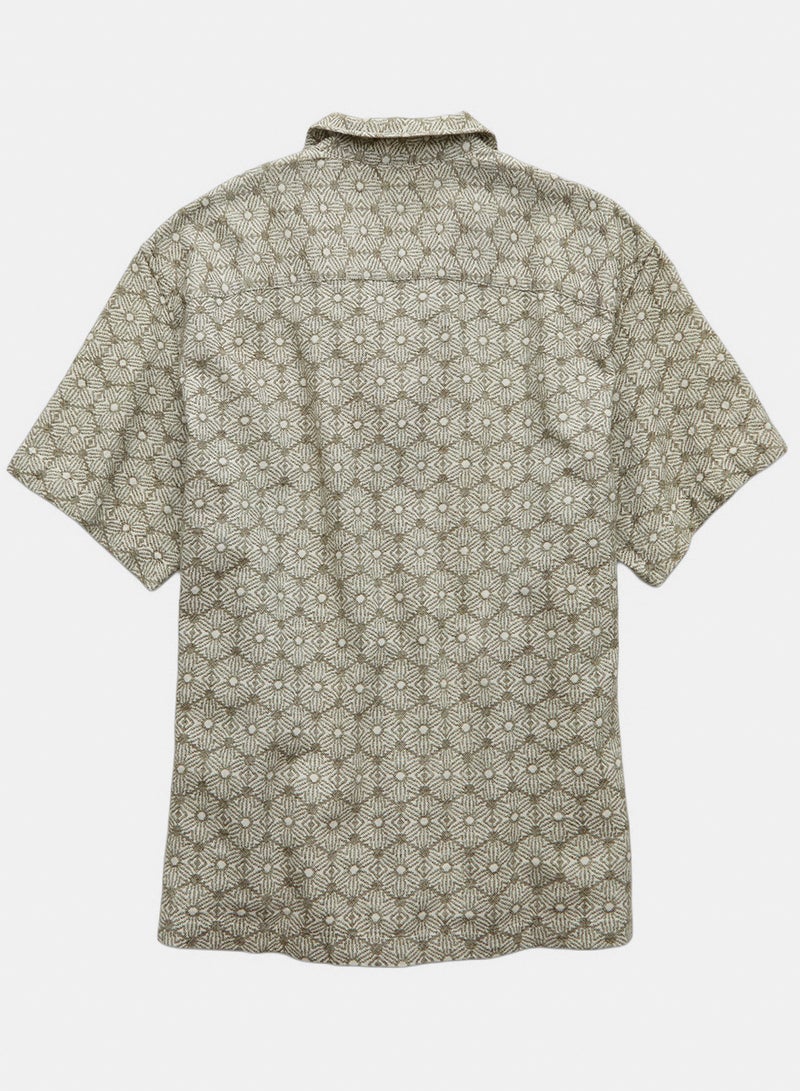 American Eagle AE Poolside Button-Up Shirt - Image 2