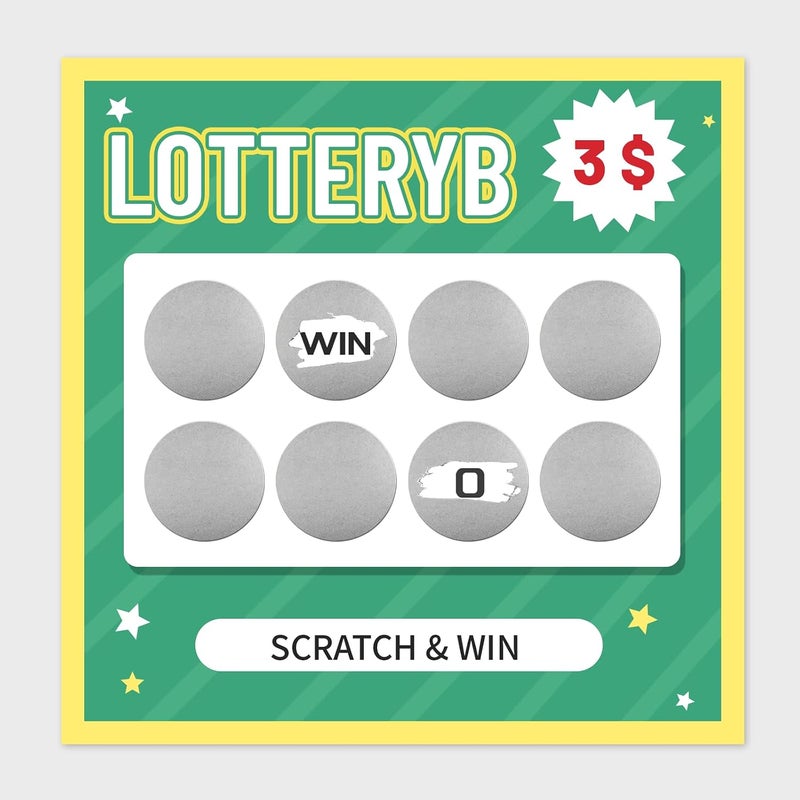 Imeepa 300 Pack Scratch Off Stickers, 1" Round Circle Scratch Off Labels, Self Adhesive Scratch Off Cards for Lottery Tickets DIY, Raffle Card Creating-Silver - Image 5