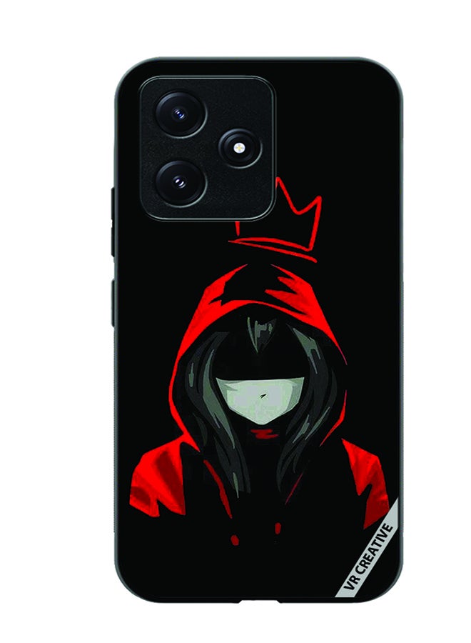 VR CREATIVE Protective Case Cover For Xiaomi Poco M6 Pro 5G Hell Girl Design Multicolour - Image 1