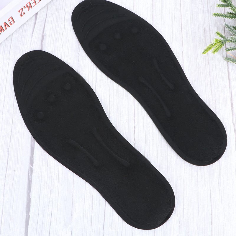 2 Pairs Glycerol Liquid Insoles Sweat-absorbing Shoe Pads Foot Massage Cushion Size - Image 3