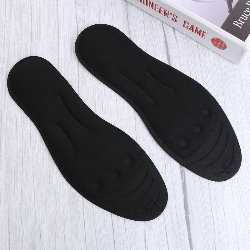2 Pairs Glycerol Liquid Insoles Sweat-absorbing Shoe Pads Foot Massage Cushion Size - Image 1