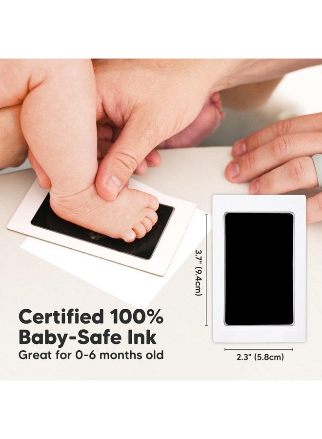 KeaBabies Baby Handprint And Footprint Kit For Newborn Boys u0026 Girls Inkless Hand And Footprint Maker Baby Picture Keepsake Frame New Mom Baby Shower Gifts Dog Paw Print Kit Baby Registry (Whitegold) - Image 5