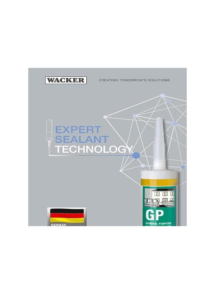 Walker's GP General Purpose Silicone Sealant BLACK 280ml, for renovation, repair, bonding, gap filling, sealing of joints and expansion joints internally and externally - pzsku/ZD466A073C548975D5CAEZ/45/_/1732352132/5b830a1a-5906-45ab-ae27-310b911dd15c