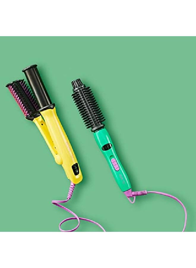 Flower Beauty - Ionic Volumizing Styler Versatile Ceramic Styling Iron Straightens Curls Adds Volume & Shine To Hair Includes 2 Heat Settings - Image 1