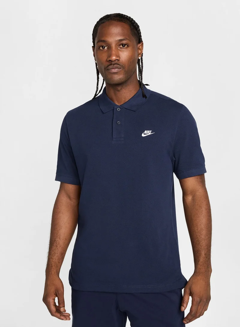 M NK CLUB SS POLO PIQUE