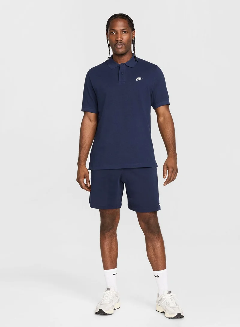Nike OBSIDIAN/(WHITE) M NK CLUB SS POLO PIQUE for Men | Best Price UAE