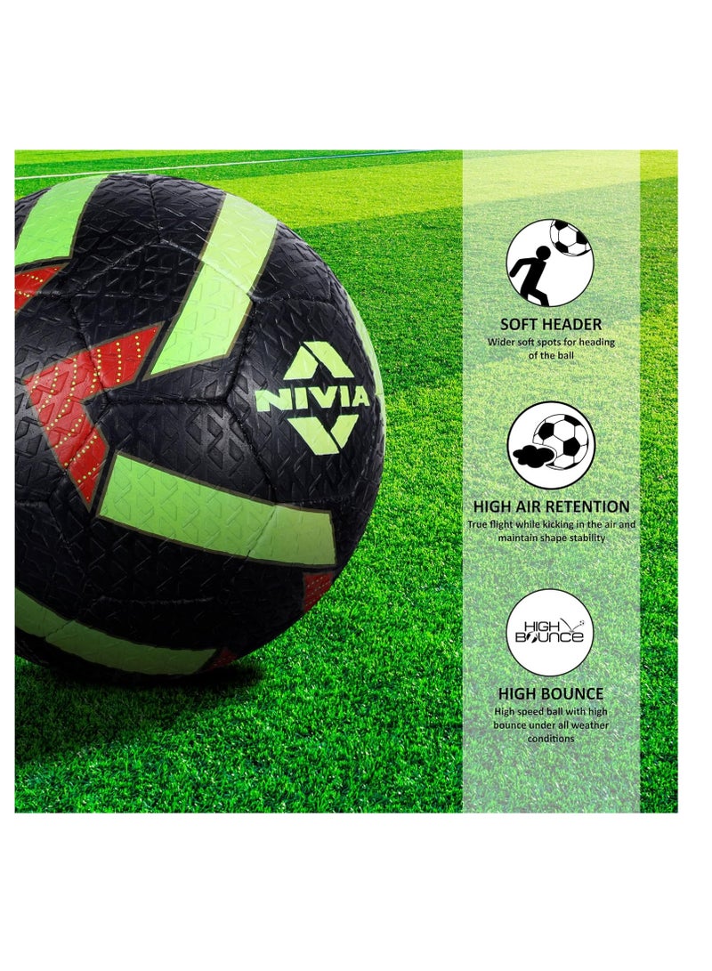 Nivia Street Football (Size 5 | Machine Stitched | 32 Panel | Hobby Playing Ball | Soccer Ball - Image 5