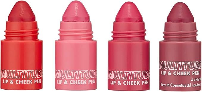 Barry M Cosmetics Multitude Lip Cheek Pen Mix And Match Colour Stain In Shade Pink Sweet Darling - Image 2