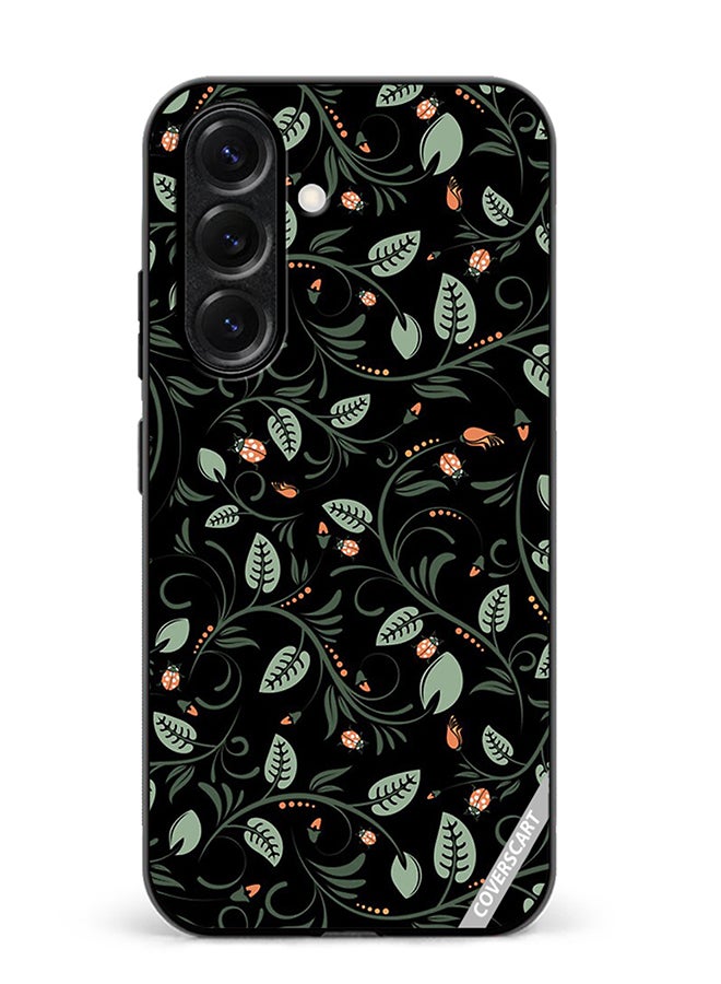 Protective Case Cover For Samsung Galaxy S25 Plus Flower Design Multicolour