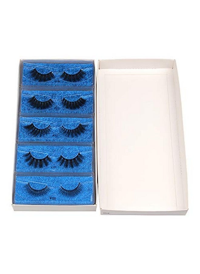 Vayator 10 Pairs Mixed Mink Lashes 3D Mink Eyelashes 100% Cruelty Free Lashes Handmade Reusable Natural Eyelashes Popular False Lashes Makeup (100109 Mixed)  - Image 4
