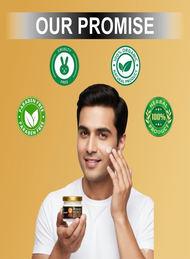 RICHLOOK Heaven Night Cream | Brightening & Ultra Glow Night Moisturizer for Men & Women | Reduces Dark Spots, Pigmentation & Uneven Tone | Deep Nourishing Fairness Cream - 50g - Image 5