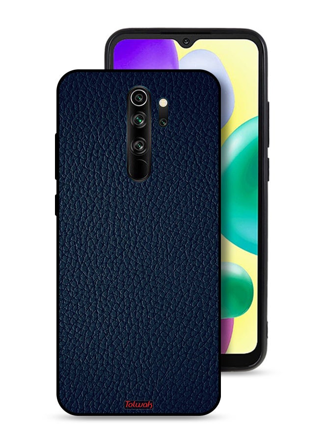 Tolwak غطاء حماية لهاتف Xiaomi Redmi Note 8 Pro بنمط جلد - Image 1