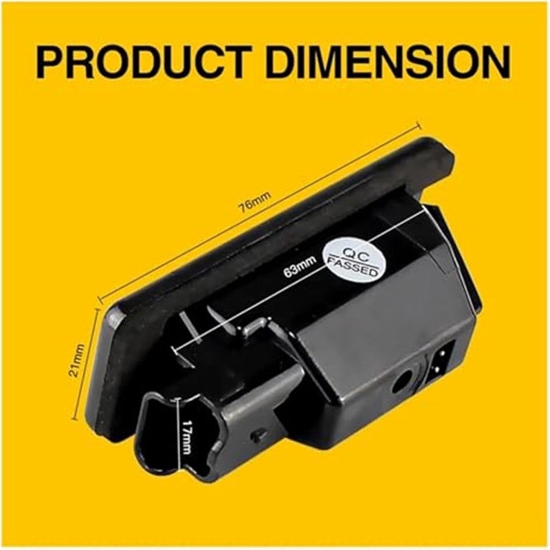 Wivplex 2pcs License Plate Light for Citroen - Image 3