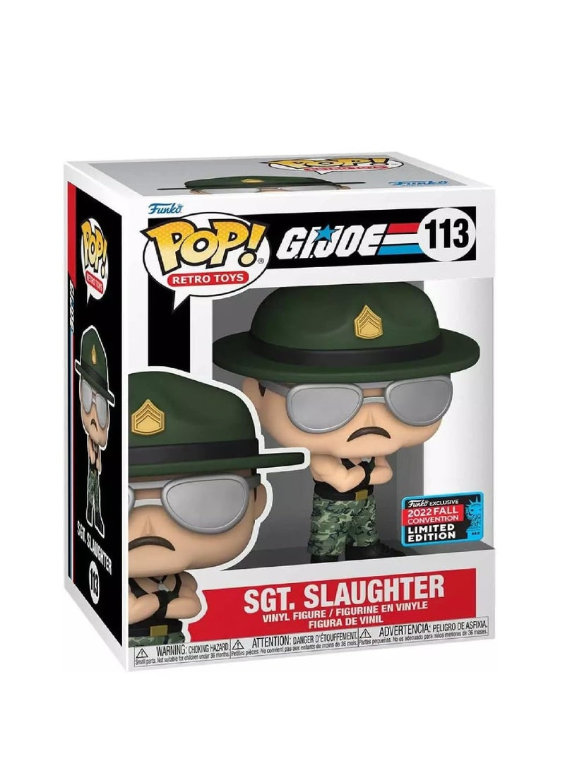Funko POP! Retro Toys: G.I. Joe SGT. Slaughter Vinyl Figure , 113