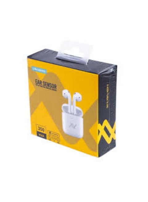 L'avvento (HP366) TWS Earbuds Bluetooth 5.0 with silicone Case - White