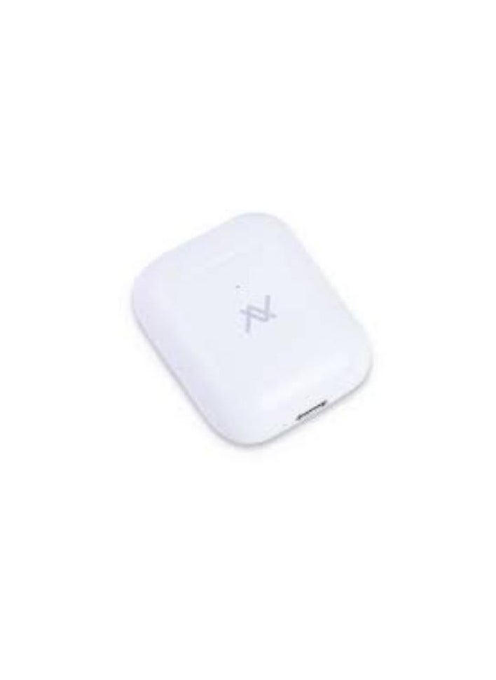 L'avvento (HP366) TWS Earbuds Bluetooth 5.0 with silicone Case - White