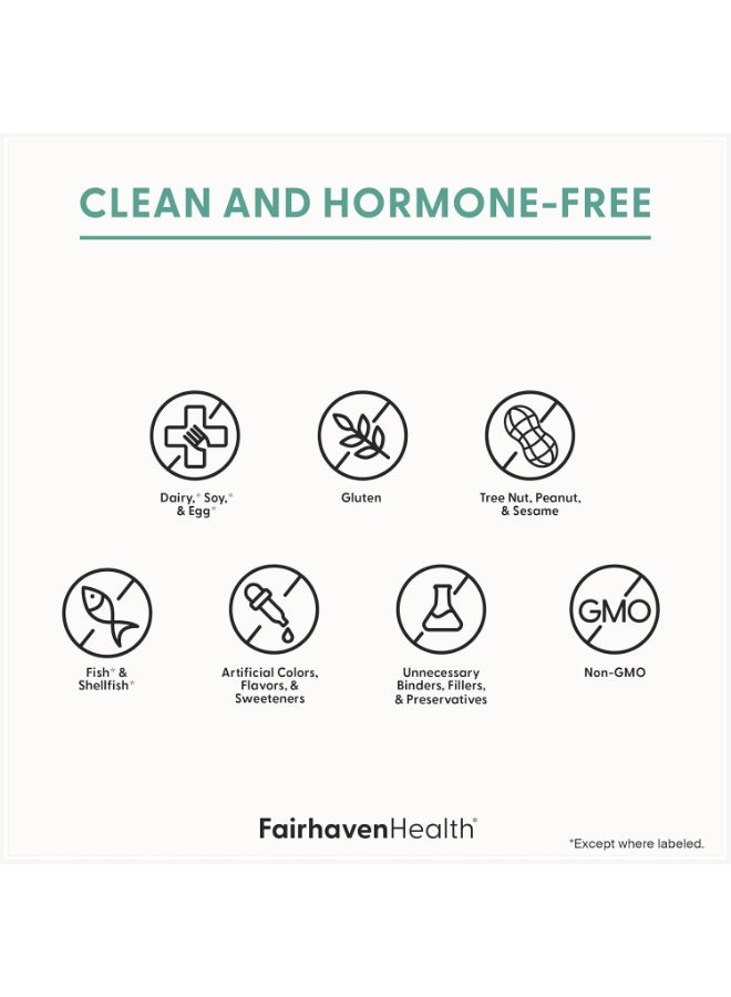 fairhaven health مكمل ميو-إنوزيتول ودي-كيرو إنوزيتول من فيرهفن هيلث | نسبة 40:1 | مكمل خصوبة للنساء وتوازن الهرمونات* | فيتامين ب8 | خالي من الجلوتين والألبان | 120 كبسولة إنوزيتول - Image 5