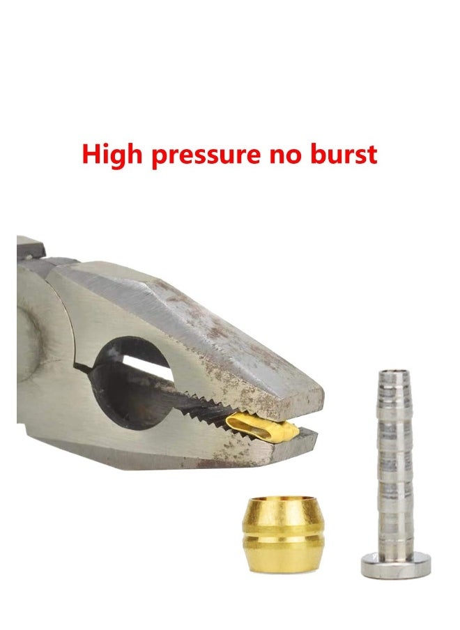 Generic - 14 PCS BH90 Brake Olive and Barb, Brake brass olive and steel Connecting Insert kit, for Shimano Mountain Bike Bicycle, BH90 Avid Sram Bike, Hydraulic Disc Brake Hose BH90 - Image 1