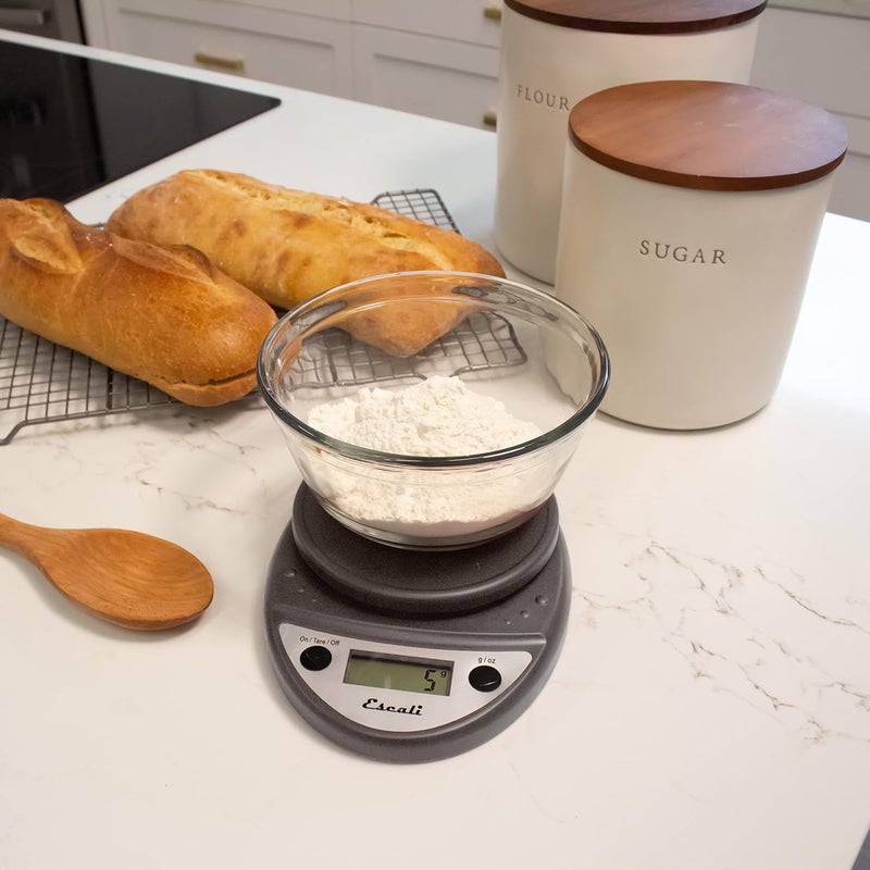Escali Primo P115M Precision Kitchen Food Scale - Lightweight Metallic Design with LCD Display for Cooking and Baking - Image 5