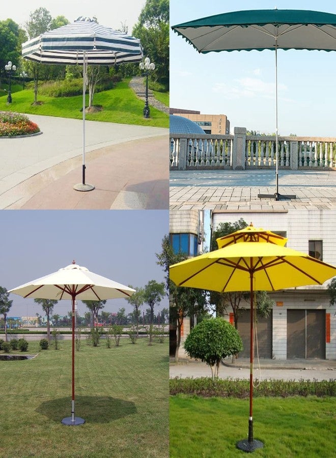 DVECUE Patio Umbrella Parasol Base Stand Hole Ring Plug Cover Cap Insert with Adjust Knobs Suit for Dia 2 Inch Umbrella Pole Adapter - Image 5