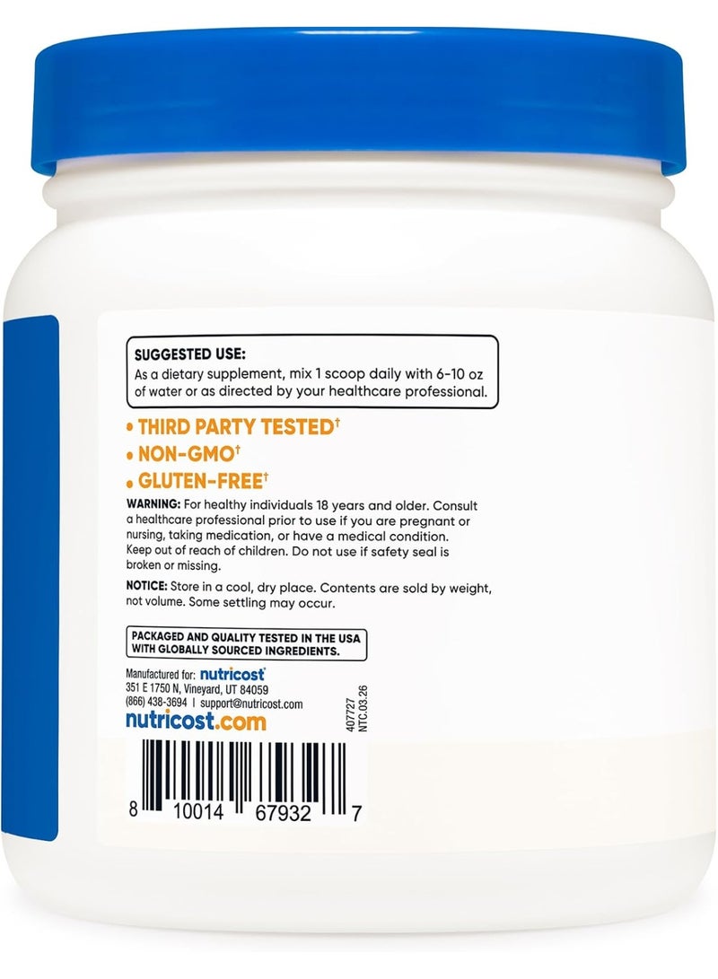 Nutricost L-Citrulline Base Powder 600g - Image 5