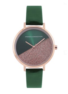 French Connection Women Green Band Analogue Watch FCN0008C-R  - Image 1