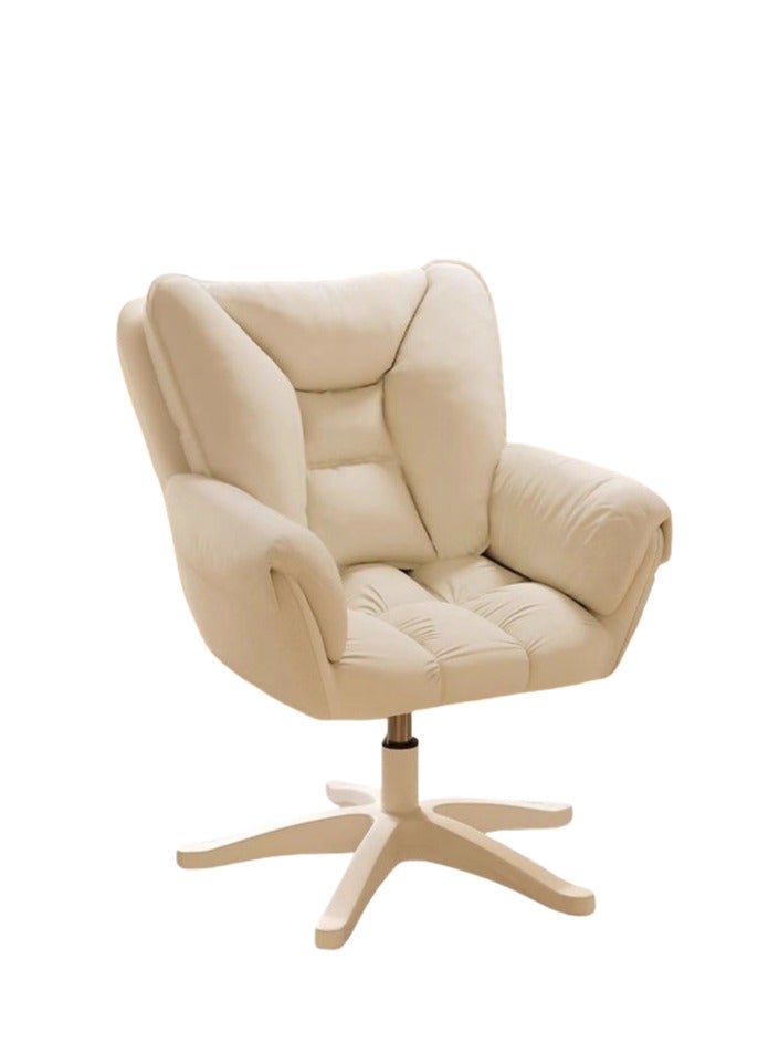Tanwer Comfortable computer chair in dormitory, makeup chair in bedroom, adjustable swivel chair with backrest - Image 1