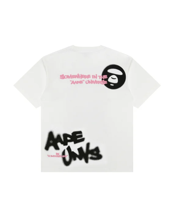 ايه ايه بي إي AAPEUNVS moonface graphic tee