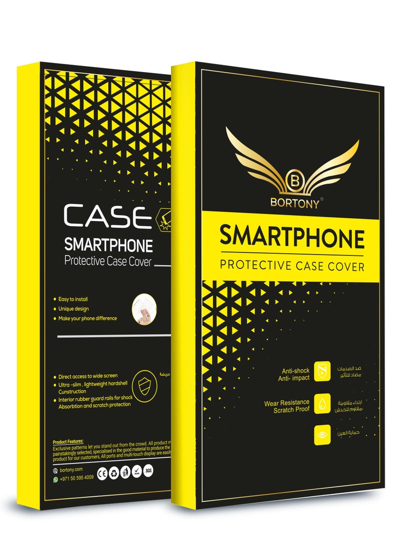 BORTONY Protective Case Cover With Finger Grip Stand For Samsung Galaxy S10 - Image 5