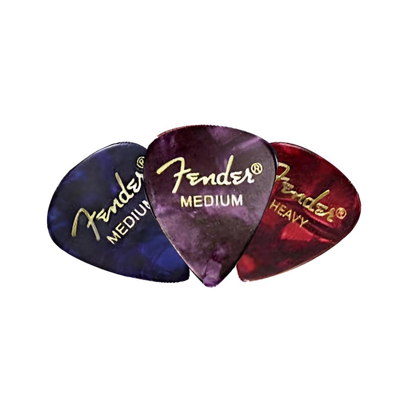 Fender Premium Picks Sampler - 12 Pack Includes Thin, Medium & Heavy Gauges (Austin Bazaar Exclusive) - Image 3