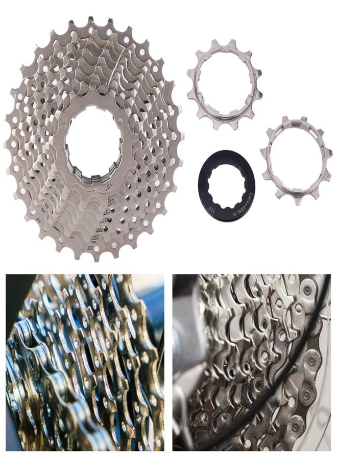 MEROCA 8/9/10/11 Speed 11-28T Road Bike Freewheel Cassette Sprocket Bicycle Replacement Accessories11S 11-28T - Image 2