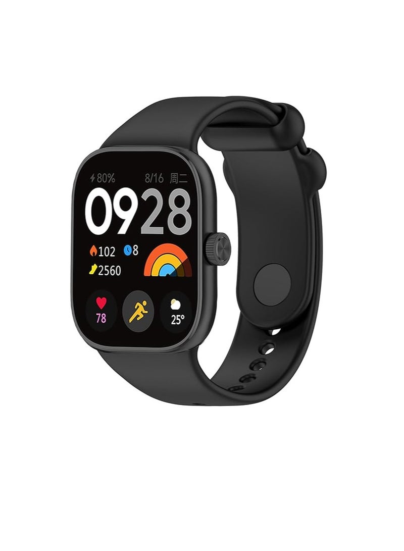 Watch Strap for Redmi Watch 4/Xiaomi Mi Band 8 Pro, Silicone Sport Replacement Bracelet Band for Redmi Watch 4/Xiaomi Smart Band 8 Pro - Image 1