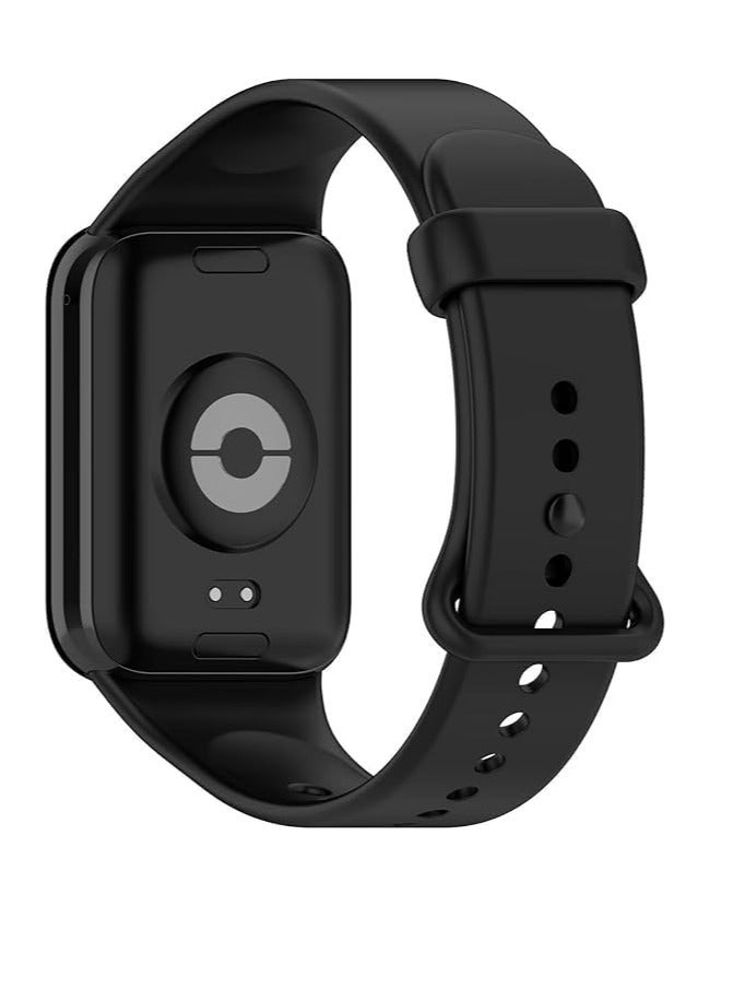 Watch Strap for Redmi Watch 4/Xiaomi Mi Band 8 Pro, Silicone Sport Replacement Bracelet Band for Redmi Watch 4/Xiaomi Smart Band 8 Pro - Image 2