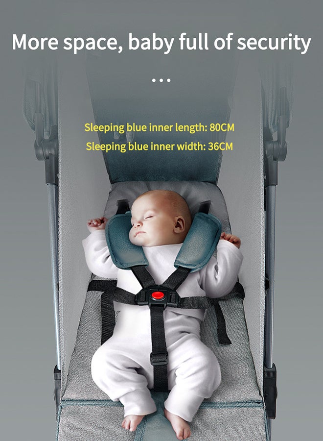 GOOTOY Multifunctional Baby Stroller, Can Sit And Lie Lightweight Baby Stroller, Portabel And Foldable Baby Travel Stroller - Image 3