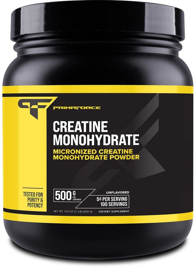 Primaforce Micronized Creatine Monohydrate Powder 500 Grams (1.1 Pounds) - Image 1