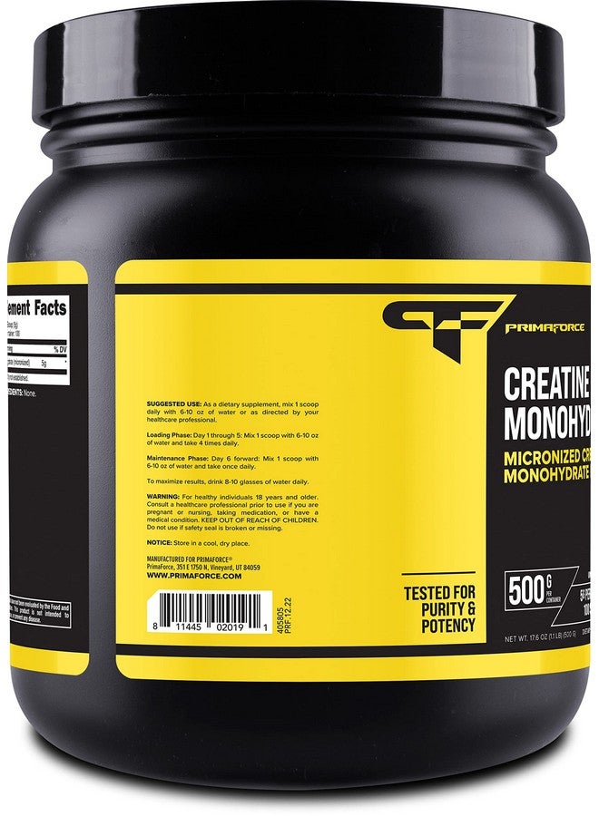 Primaforce Micronized Creatine Monohydrate Powder 500 Grams (1.1 Pounds) - Image 3