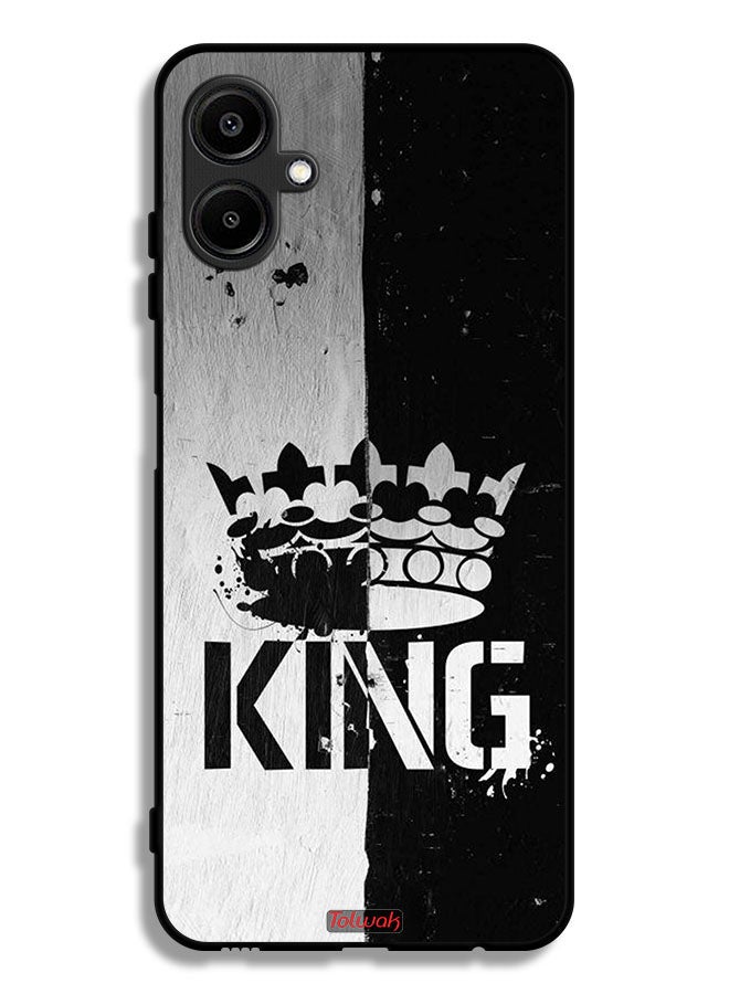 Tolwak Samsung Galaxy A06 4G Protective Case Cover King Vintage - Image 1