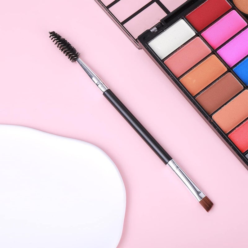 Prosopyare EyebrowBrush Double Angled EyeBrowBrushes Ultra Thin EyebrowBrush Professional Spoolie Brush Makeup Tool for Women Girl Makeup Artist Stylist - Image 5