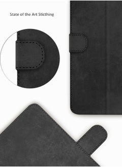 Wtech PU Leather Magnetic Closure Flip Case Cover For Apple iPad Air 13 5G 2024 13 Inch Black  - Image 5