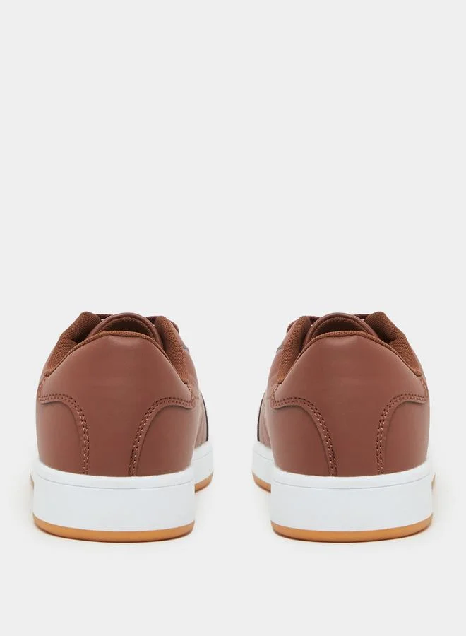 Styli Platform Sole Lightweight Lace Up Sneakers