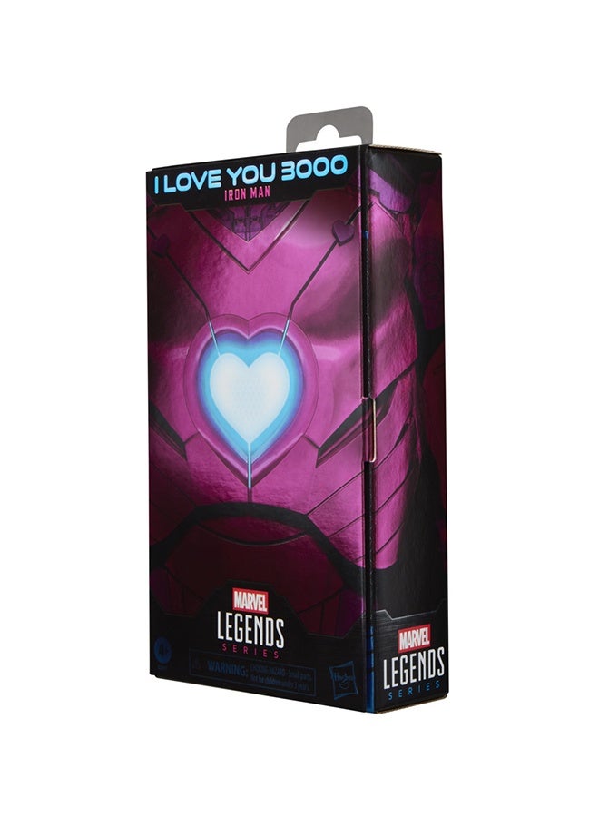 MARVEL CLASSIC Marvel Legends Series I Love You 3000 Iron Man, 15-cm Collectible Action Figure Present - Image 5