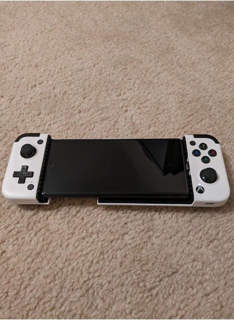 General - Classic Gamepad GameSir X2 Pro-Xbox Mobile Game Controller for Android Phone Type-C (100-179mm) Phone Controller for Play Xbox Game Pass, Xcloud, Apex, Stadia, Luna-Mappable Back Buttons-Passthrough Charging White - Image 1