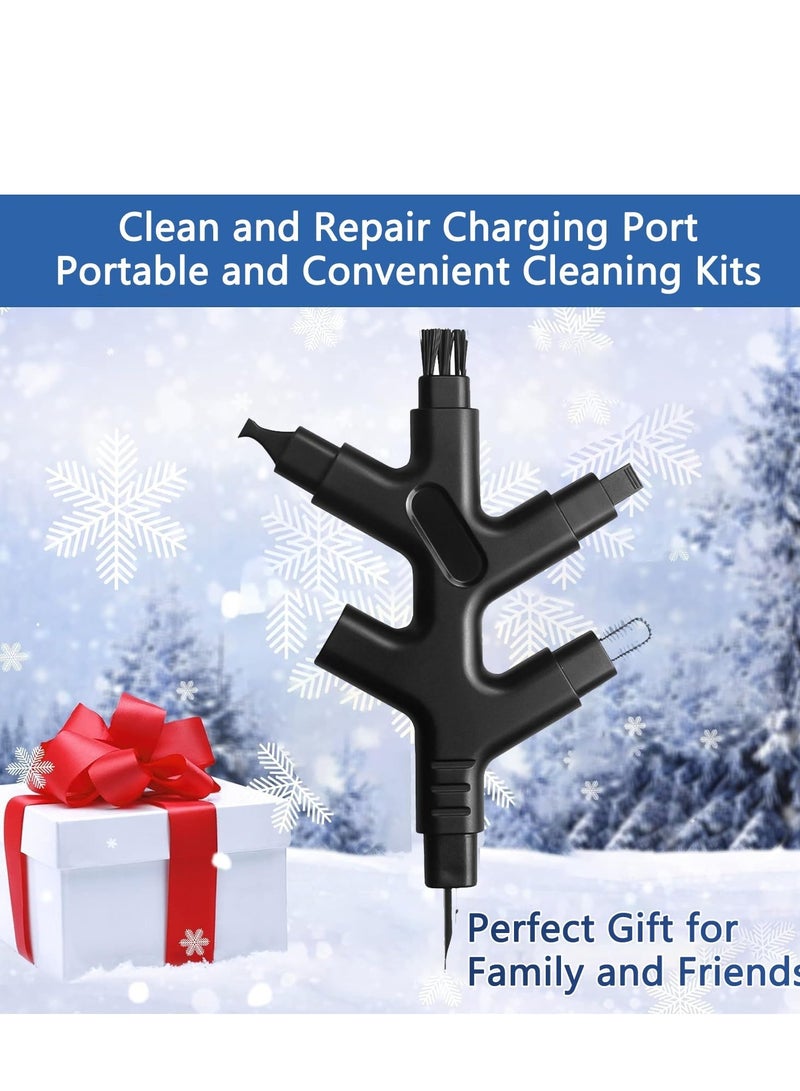 Multi Function Cleaning Repair Kit, Charge Port Cleaning Tool and Restore Tool, Suitable for Phone Charging Port  Speaker, Charger Cables, Headphones, Watch, iPhone, iPad, Camera - Image 5