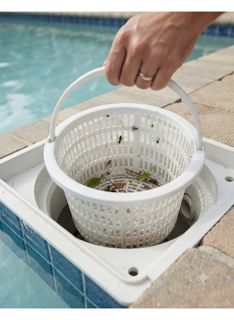 Astral Pool Swimming Pool Skimmer Basket with Handle Replacement - Image 3