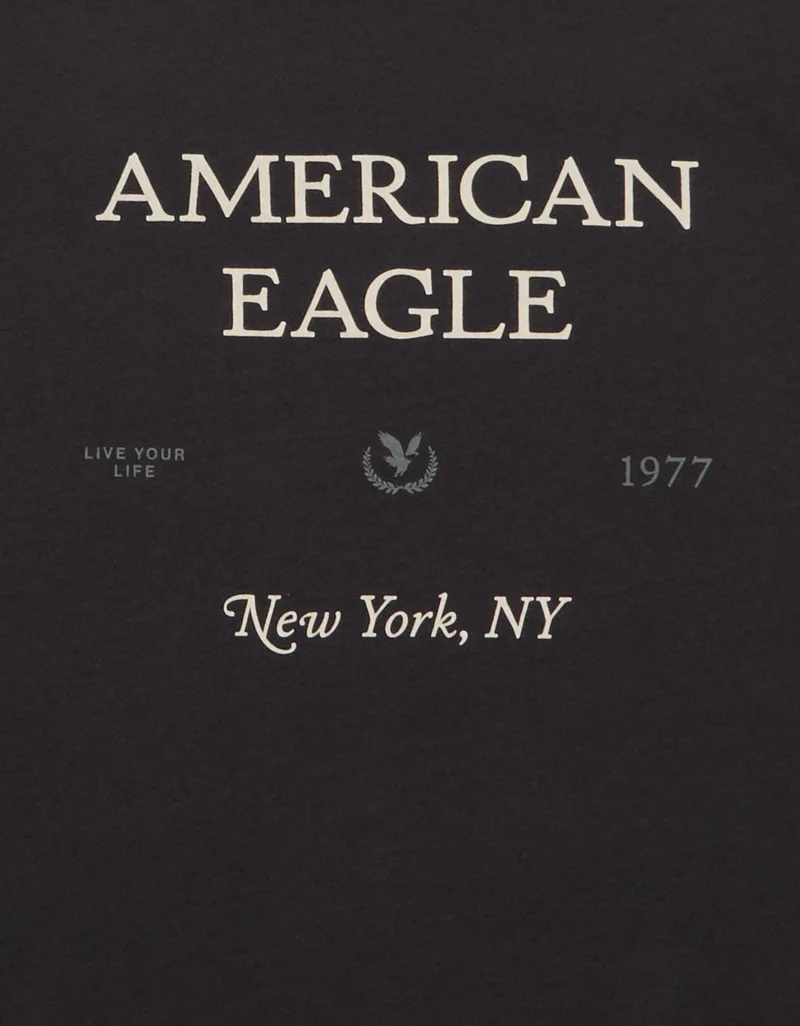 American Eagle  AE Logo Graphic T-Shirt for Men | Best Price UAE